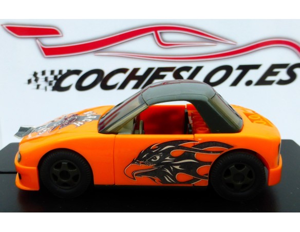 COCHE NARANJA CONSTRUBLOCK