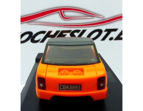COCHE NARANJA CONSTRUBLOCK