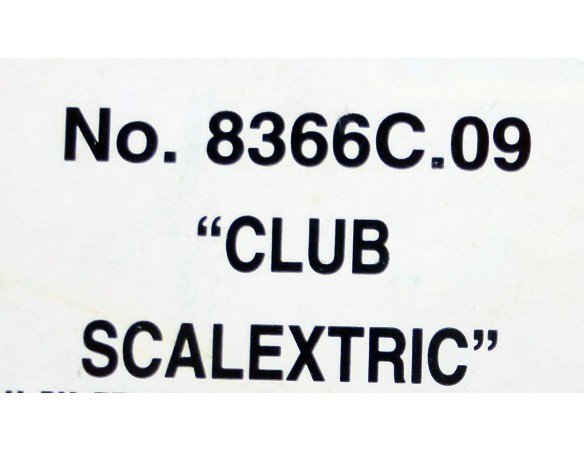 PORSCHE 959 CLUB SCALEXTRIC 1995 REF.8366C.09 TYCO