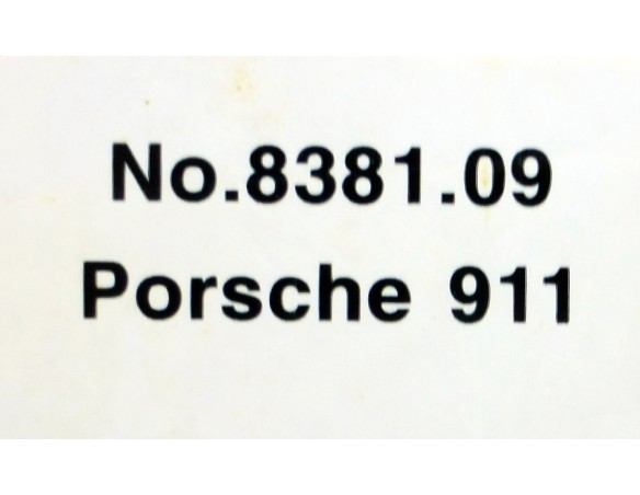 PORSCHE 911 LOIS REF.8381 TYCO