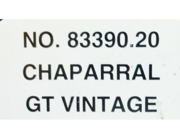 CHAPARRAL GT VINTAGE REF.83390.20 MATCHBOX