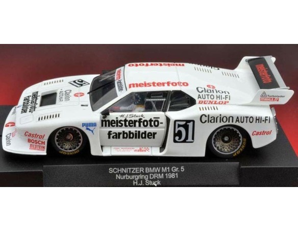 BMW M1 NURBURGRING 1981 GRUPO 5 REF.SW23 SIDEWAYS