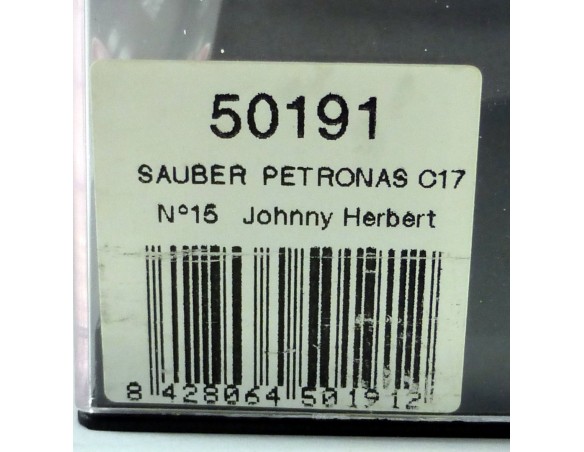 FORMULA 1 SAUBER C17 REF.50191 NINCO