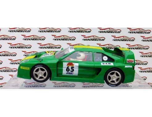 VENTURI 400 FFSA GT 2000 VERDE RAYA AMARILLA Nº65 REF.A241 FLY
