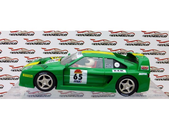VENTURI 400 FFSA GT 2000 VERDE RAYA AMARILLA Nº65 REF.A241 FLY