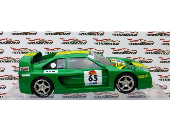 VENTURI 400 FFSA GT 2000 VERDE RAYA AMARILLA Nº65 REF.A241 FLY