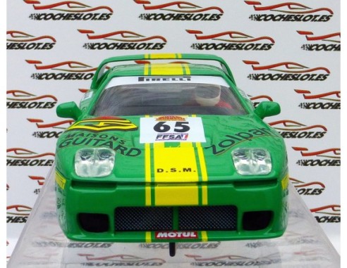 VENTURI 400 FFSA GT 2000 VERDE RAYA AMARILLA Nº65 REF.A241 FLY