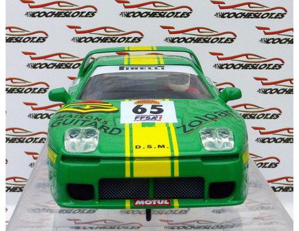 VENTURI 400 FFSA GT 2000 VERDE RAYA AMARILLA Nº65 REF.A241 FLY