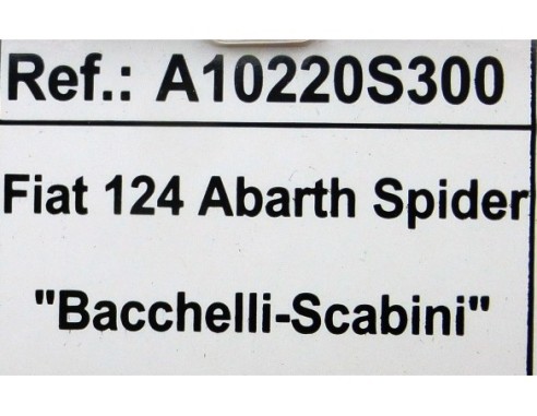 FIAT 124 ABARTH SPIDER REF.A10220S300 EDUCA