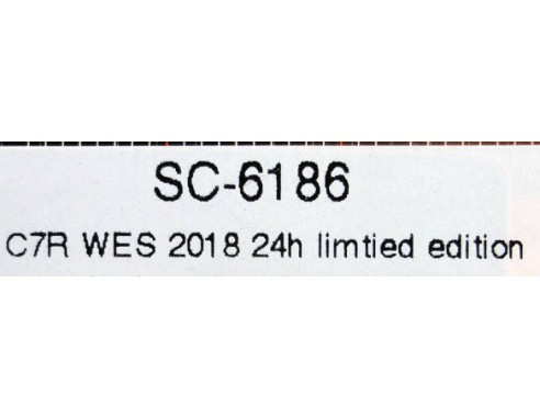 CORVETTE C7R WES 2018 24H REF.SC6186 SCALEAUTO