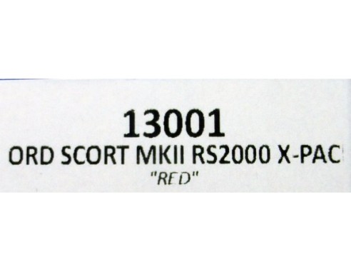 FORD SCORT MKII RS2000 X-PACK REF.13001 TEAM SLOT