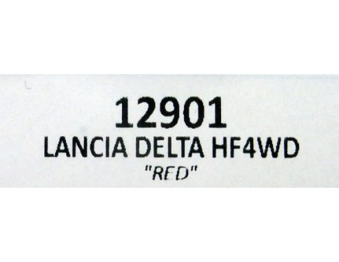 LANCIA DELTA HF 4WD RED REF.12901 TEAM SLOT