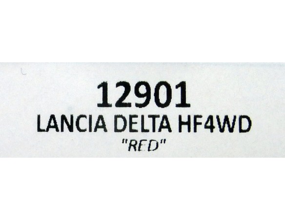 LANCIA DELTA HF 4WD RED REF.12901 TEAM SLOT