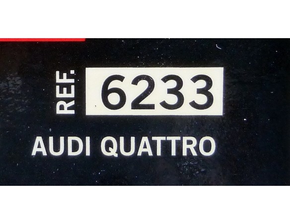 AUDI QUATTRO LOMBARD RAC RALLY REF.6233 TECNITOYS