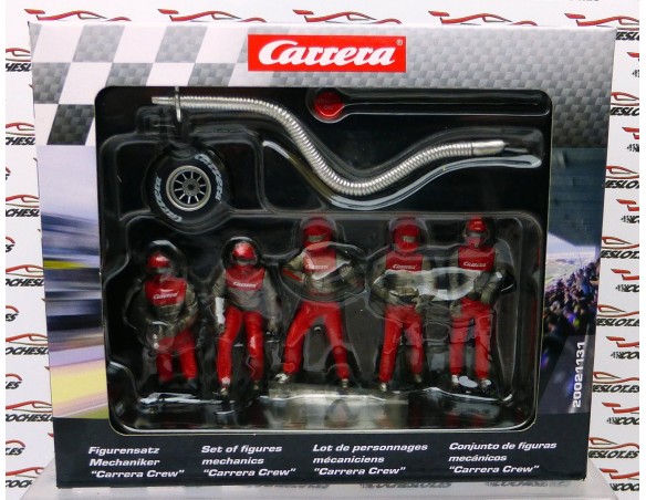 CONJUNTO DE FIGURAS MECANICOS REF.20021131 CARRERA CREW