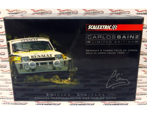 RENAULT 5 TURBO TOUR DE CORSE FIRMADO CARLOS SAIZ TECNITOYS