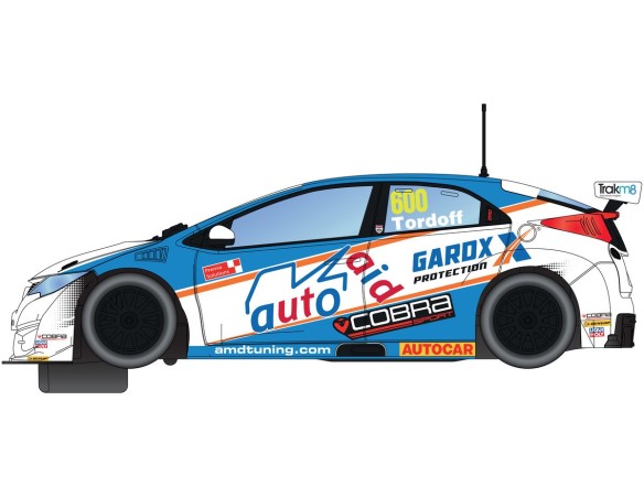 Honda Civic Type R 2019 Nº600 Sam Tordoff REF.H4144 SUPERSLOT