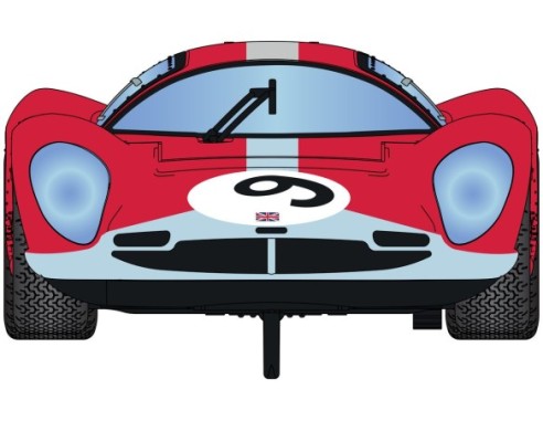FERRARI 412P No.9 - Brands Hatch 1967 REF.H3946 SUPERSLOT