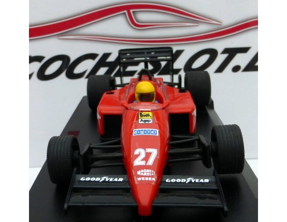 FERRARI F1/87 ROJO 1989 REF.4087 EXIN