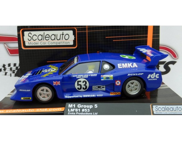 BMW M1 GRUPO 5 LM 81 REF.SC6024 SCALEAUTO