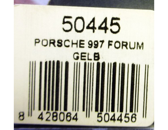 PORSCHE 997 FORUM GELB REF.50445 NINCO