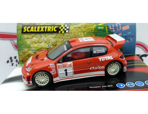 PEUGEOT 206 WRC GRONHOLM REF.6132 TECNITOYS