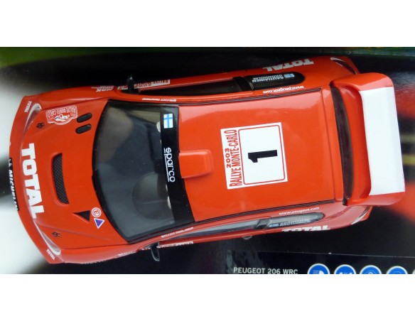 PEUGEOT 206 WRC GRONHOLM REF.6132 TECNITOYS