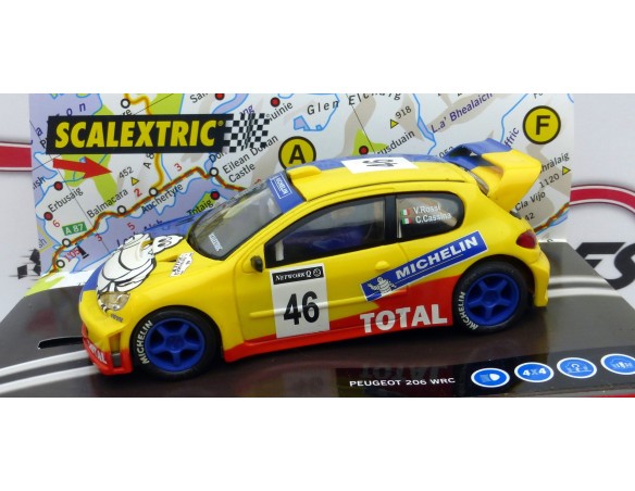 PEUGEOT 206 WRC ROSSI REF.6136 TECNITOYS
