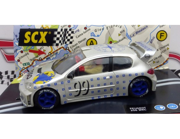 PEUGEOT 206 WRC SILVER REF.60250 TECNITOYS