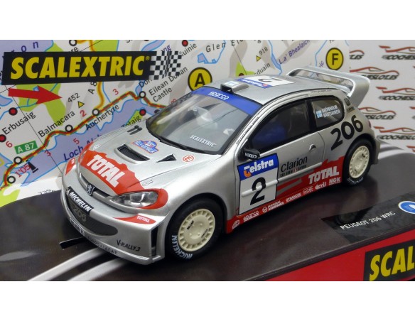 PEUGEOT 206 BICAMPEON MUNDIAL REF.6125 TECNITOYS