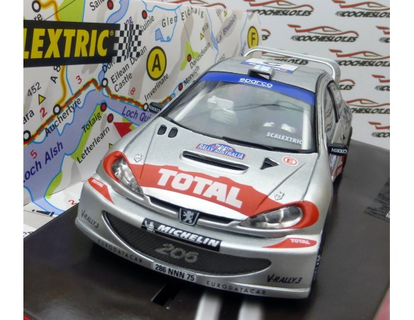 PEUGEOT 206 BICAMPEON MUNDIAL REF.6125 TECNITOYS
