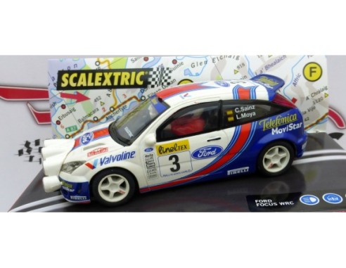 FORD FOCUS WRC Nº3 MONTECARLO 2001 CON LUCES REF.6067 TECNITOYS