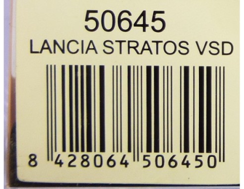 LANCIA STRATOS VSD REF.50645 NINCO