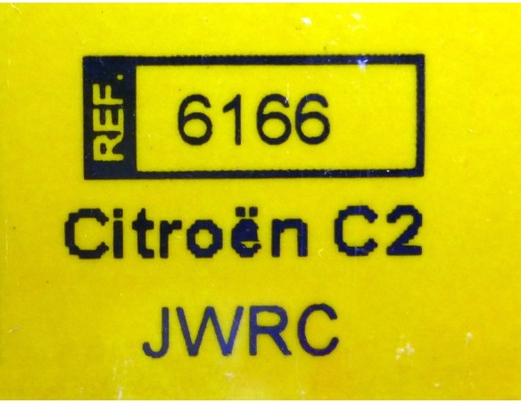 CITROEN C2 JWRC REF.6166 TECNITOYS