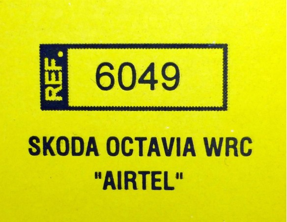 SKODA OCTAVIA WRC AIRTEL REF.6049 TECNITOYS