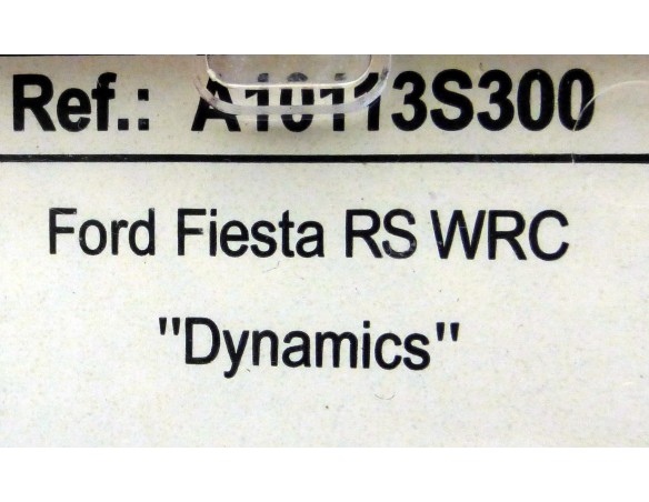 FORD FIESTA RS WRC DYNAMICS REF.A10113S300 EDUCA