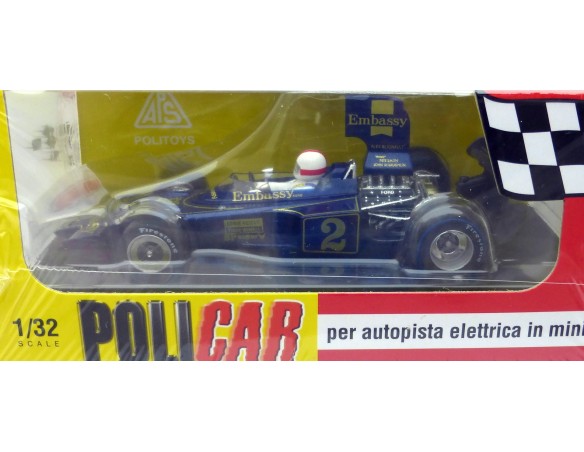 LOTUS 72D F1 SOUTH AFRICAN C Nº2 1975 REF.CAR02f POLICAR