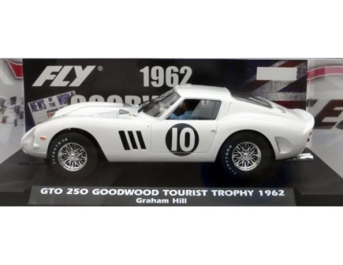 FERRARI GTO 250 GOODWOOD TOURIST TROPHY 1962 GRAHAM HILL REF.E2012 FLY