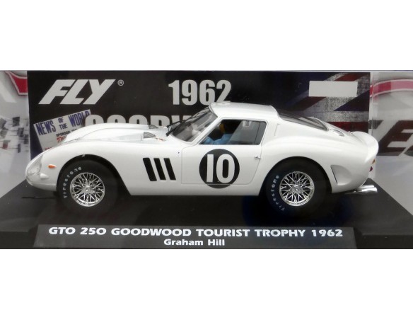 FERRARI GTO 250 GOODWOOD TOURIST TROPHY 1962 GRAHAM HILL REF.E2012 FLY