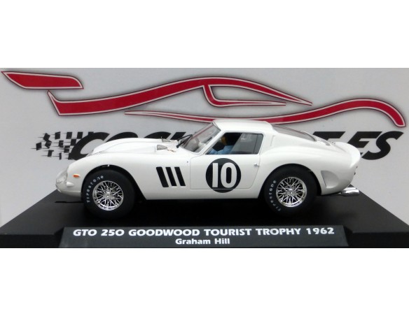 FERRARI GTO 250 GOODWOOD TOURIST TROPHY 1962 GRAHAM HILL REF.E2012 FLY