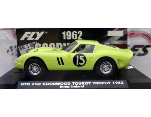 FERRARI GTO 250 GOODWOOD TOURIST TROPHY 1962 INNES IRELAND REF.E2011 FLY