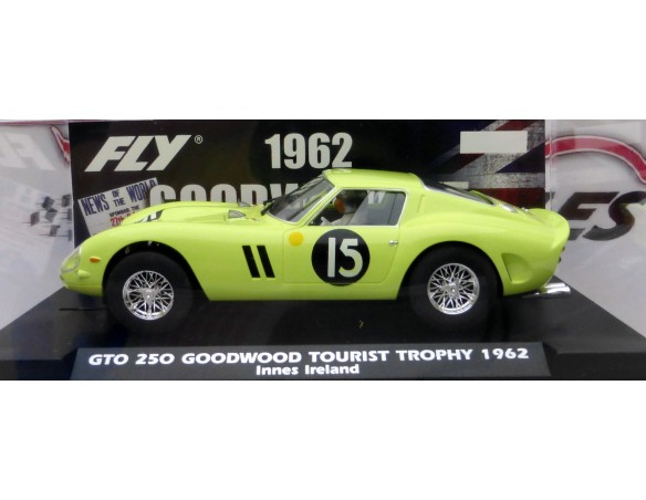 FERRARI GTO 250 GOODWOOD TOURIST TROPHY 1962 INNES IRELAND REF.E2011 FLY