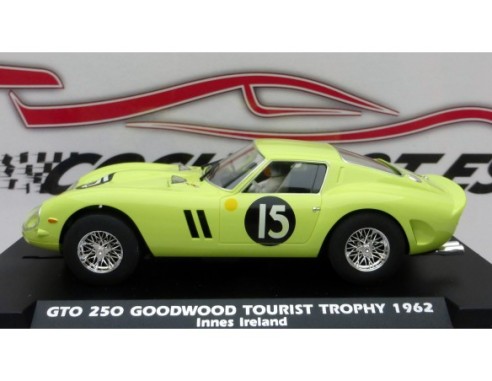 FERRARI GTO 250 GOODWOOD TOURIST TROPHY 1962 INNES IRELAND REF.E2011 FLY