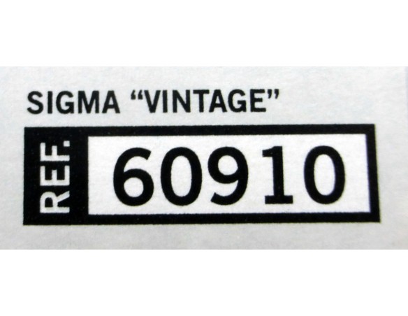 SIGMA VINTAGE SCX IMPORTACION REF.60910 TECNITOYS