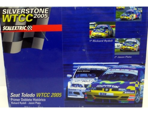 SEAT TOLEDO WTCC 2005 DOBLETE HISTORICO SCALEXTRIC