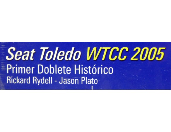 SEAT TOLEDO WTCC 2005 DOBLETE HISTORICO SCALEXTRIC