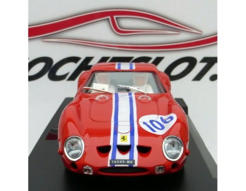 FERRARI GTO 250 ROJO CHASIS 3D PINK-KAR