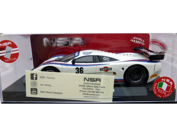 MOSLER EVO3 MARTINI RACING WH Nº36 REF.0149 NSR