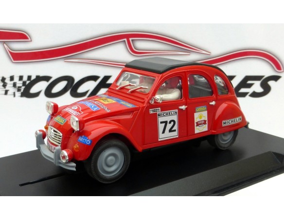 CITROEN 2 CV ROJO Torras Chuecos REF. CV035 PINK-KAR