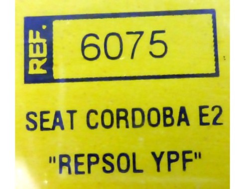 SEAT CORDOBA E2 REPSOL YPF REF.6075 TECNITOYS